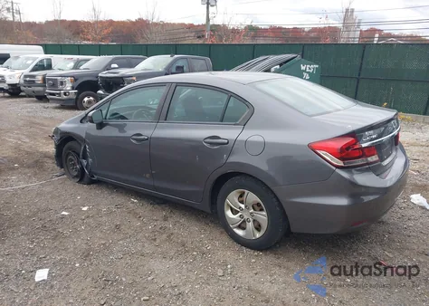 2015 Honda Civic Lx z USA, uszkodzony, nr VIN 19XFB2F57FE298923